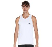 Emporio Armani Tank Iconic Logoband Débardeur, Blanc (Bianco), S Homme