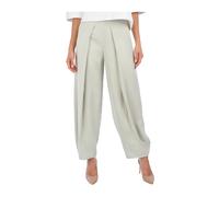 Emporio Armani - Tapered Pantalons - Femme - Pantalons - Gris - Taille: 44 FR