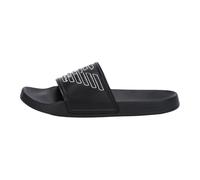 Emporio Armani - Tongs en PVC avec Aigle Oversize - Homme - Chaussures - Noir - Taille: 45 EU