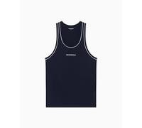 EMPORIO ARMANI UNDERLINED Logoband Débardeur Bleu M