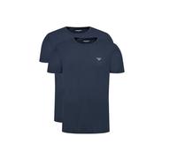 Emporio Armani Man Lot de 2 t-Shirts col Rond Coupe Droite Bleu L, Bleu Marine/Bleu Marine., L
