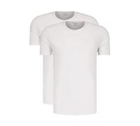 Emporio Armani Underwear 2-Pack T-Shirt Pure Cotton Haut de Pyjama, Blanc (White/White), M (Lot de 2) Homme