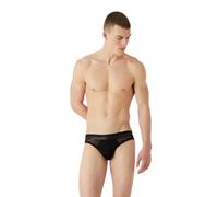 Emporio Armani Underwear Emporio Armani Men's Brief Jacquard Logo Mesh, Caleçons pour des Hommes, Black,
