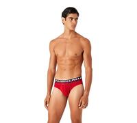 Emporio Armani Underwear Emporio Armani Men's Brief Megalogo Caleçons, Red, L pour des Hommes