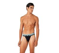 Emporio Armani Underwear Emporio Armani Men's Jockstrap Megalogo, Sangle Jock pour des Hommes, Black,
