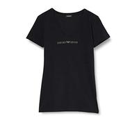 T-shirt femmes Emporio Armani T-SHIRT V NECK Noir EU M