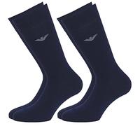Emporio Armani Underwear Homme 2-pack Short Socks CHAUSSETTES, Marine, Taille Unique EU
