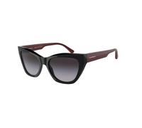 Emporio Armani, unisex, Accessoires, Noir, Taille: 54 MM Lunettes Authentiques et Élégantes, Qualité Premium!