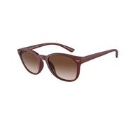 Emporio Armani, unisex, Accessoires, Rouge, Taille: 53 MM Lunettes Authentiques avec Service Haut de Gamme
