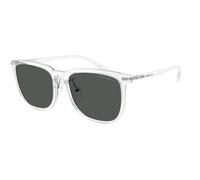 Emporio Armani Unisex Emporio Armani EA4255D 634487 Lunettes de soleil Injecté Transparent Gris Géométrique Normale