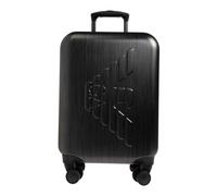 Emporio Armani - Valise avec logo en relief - Homme - Valises - Noir - Taille: ONE Size