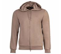 Emporio Armani Veste de Sweat Homme avec Capuche - Basic Terry, Zip, Cotton-Mix