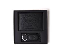 Emporio Armani - Wallet & Keyring Set - Homme - Accessoires - Noir - Taille: ONE Size