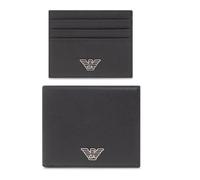 Emporio Armani Business Regenerated Portefeuille noir, homme