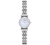 Emporio Armani Watch For Women, 22mm round Case Quartz two hand movement with Stainless steel strap