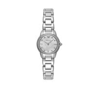 Emporio Armani Watch for Women, 26mm Quartz Two Hand Movement with Stainless Steel Or Leather Strap
