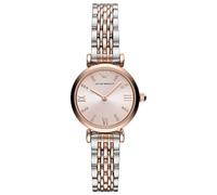 Emporio Armani Watch For Women, 28mm Quartz two hand movement with Stainless steel or leather strap