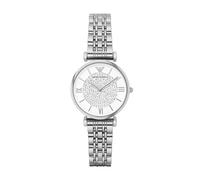 Emporio Armani – Montre AR1925 Femme – Acier inoxydable, cadran argenté, 32 mm, Quartz