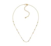 Emporio Armani Women's gold tone lobster clasp closure brass necklace