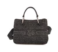 Emporio Armani - Woven Leather Small MyEA Bag - Femme - Sacs - Noir - Taille: ONE Size