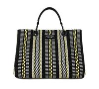 Emporio Armani Y3D165 YWQ2X 84538 Sac à main avec bandoulière multicolore noir 39 x 27 x 15 cm, Multicolore Noir