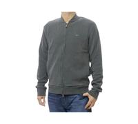 Emporio Armani - Zip-Through Cardigan - Homme - Pulls - Gris - Taille: L