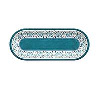 Emporio Zani Touch Mel Rabat Plat rectangulaire Sandwich/Sushi/café 100 % mélamine