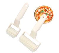 Emporte-pièce, 2 pièces, biscuit, tarte, pain, pizza Docker ABS, rouleau de pâte de cuisine domestique avec poignée ergonomique, outils de cuisson pour bœuf Wellington, tarte,
