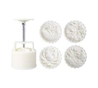 Emporte-pièce 3D en forme de fleur et poisson - 150 g ou 200 g - Accessoires de pâtisserie - Festival de la mi-automne