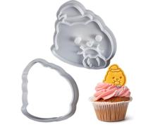 Emporte-pièce à dessert | Moule d'Halloween en forme de chat fantôme, moule en forme d'animal pour la pâte au chocolat, le fromage, la fabrication de desserts