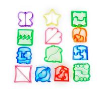 Emporte-pièce à sandwich pour enfants, motif dessin animé, déjeuner, nourriture, moule à pain, outil de cuisson, accessoire de cuisine, emporte-pièce pour enfants, dinosaure, cœur, carré, petit