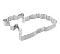 Zenker Emporte-pièce géant agneau Pâques inox 20 cm | Découpe nette pour sablés de Pâques, Acier inoxydable, Format géant 20 x 13,3 x 2,6 cm, Passe au lave vaisselle
