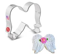 Emporte-pièce ailes d'ange 8,9 cm, fabriqué aux États-Unis par Ann Clark