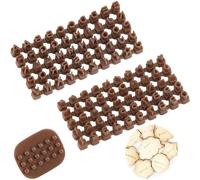 Emporte pièce Alphabet et Chiffre - Tampons de Lettres en Argile - Argile polymère - Céramique - 0,4 x 0,4 cm