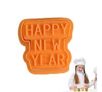 Emporte-pièce Année du serpent | Emporte-pièce Happy New Year | Tampons, emporte-pièces de pâtisserie, nouvelles formes, moule de festival de printemps pour fondant, pâte, argile