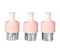 Emporte-pièce Aux Fruits - 3 Moules À Légumes Et À Pâtisserie, Emporte-pièces De Forme Amusante, Acier Inoxydable Durable, Accessoires De Cuisine Faciles À Utiliser | Outil Idéal Pour La Décoration De