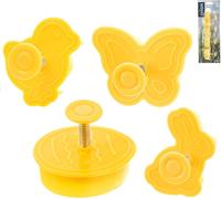 Emporte-pièce avec piston Pâques PH/métal Set de 4.