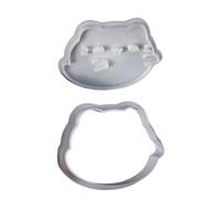 Emporte-Pièce Avec Tampon | Emporte-Pièce Chat Mignon Thème Halloween | Moules Forme Animal Chaton Accessoire Cuisine Pour Pâte Chocolat Fromage Desserts