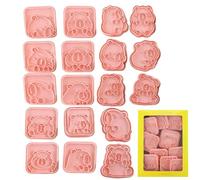 Emporte-Pièce Cookie | Moule à Découpe Pain Capybara et Fruits Doux | Accessoire Fête, Outil Pâtisserie pour Mariage Anniversaire Halloween | Pour Pancakes et Fruits Doux