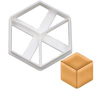emporte-pièce cubique hexagonal, 1 pièce