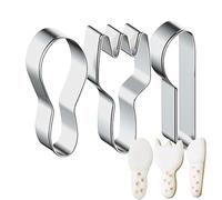 Emporte-pièce en acier inoxydable | Moule à gâteau anti-adhésif en forme de dents | Pour gâteau, dessert, famille, amis, collègues, maison, cuisine, intérieur