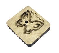 Emporte-pièce en cuir en forme de papillon pour fabrication de bijoux - 5,9 x 5 cm