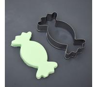 Emporte Pièce En Forme De Bonbon En Acier Inoxydable, Moule De Cuisson Pour Le Petit Déjeuner, Bricolage Pour Enfants, Dessin Animé, Nouveauté
