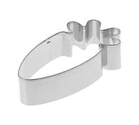 Emporte-pièce en forme de carotte de Pâques en acier inoxydable