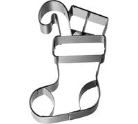 Emporte-pièce en forme de chaussette de Noël en acier inoxydable