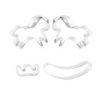Emporte-pièce En Forme De Cheval - Embosser À Biscuits En Acier Inoxydable Avec À Pâtisserie Fondant | Poney Dessert Décoration Bakeware Accessoire | Outil De Mise En Forme De Moule À Presse