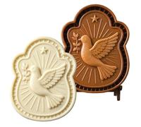 Emporte-pièce en forme de crèche de Noël | Moule à tarte de poche pour parents, débutants, professionnels, maison, appartement, fête, école, projet d'événement