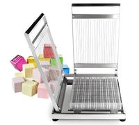 Emporte-pièce en forme de cube de chocolat - Dicer doux pour truffes, caramel et bonbons gélifiés - Machine à découper le beurre