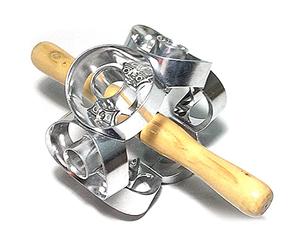 Emporte-pièce en forme de donut, moule à biscuits pour la cuisson | Rouleau de pâte à pâtisserie, outils de cuisine, matériau fiable pour gâteau rotatif, pour la cuisine Modgal