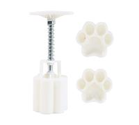 Emporte-pièce en forme de patte de chat - 50 g - Moule à gâteau - Presse à la main - Décoration de festival - Haricots verts - Kit de biscuits pour chien